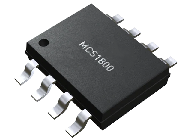 MCS1800GS-25：±3%、3.3V、線性霍爾效應電流傳感器