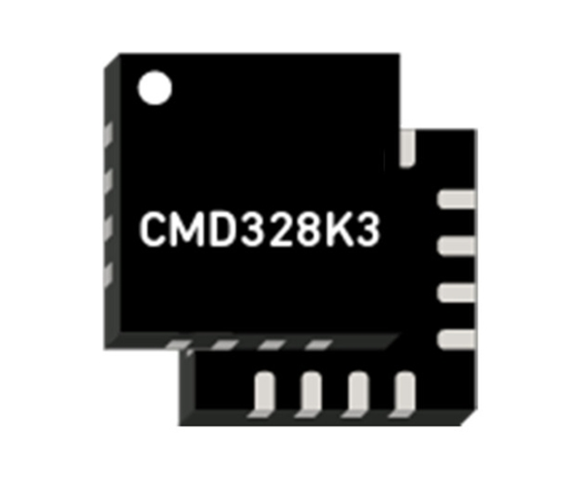 CMD328K3是一款低噪聲放大器，6GHz至18GHz、16QFN