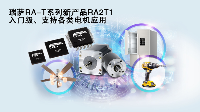 瑞薩電子推出面向單電機(jī)應(yīng)用優(yōu)化的卓越MCU系列， 涵蓋電動工具、家用電器等廣泛應(yīng)用場景